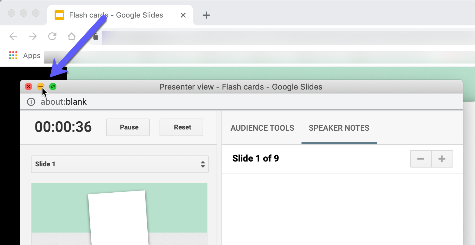 How to Use the Presenter View in Google Slides - Tutorial