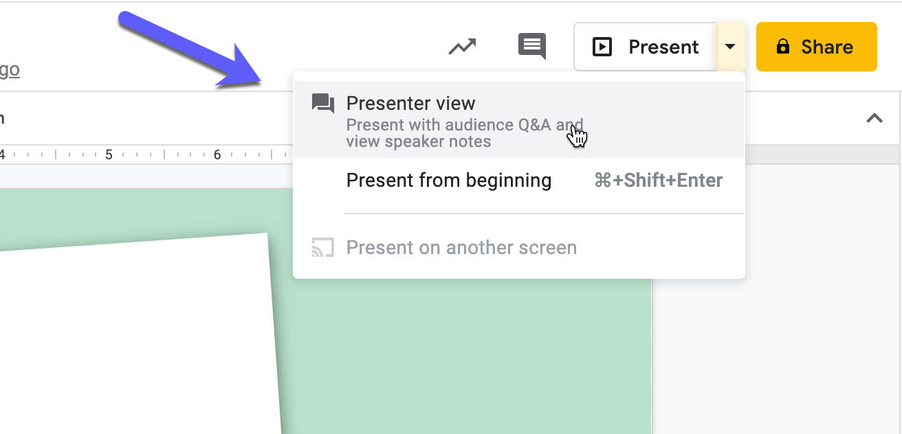 How to Use the Presenter View in Google Slides - Tutorial