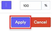 Click Apply Button