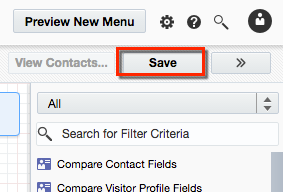 Save button in the top right-hand corner.