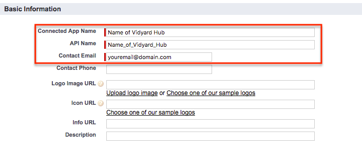 These three fields are under Basic Information.