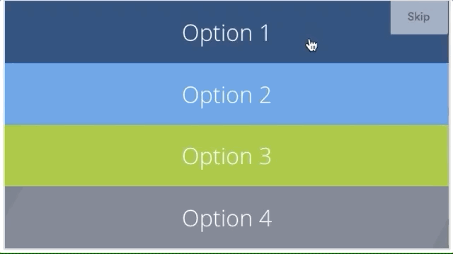 4 Panel options