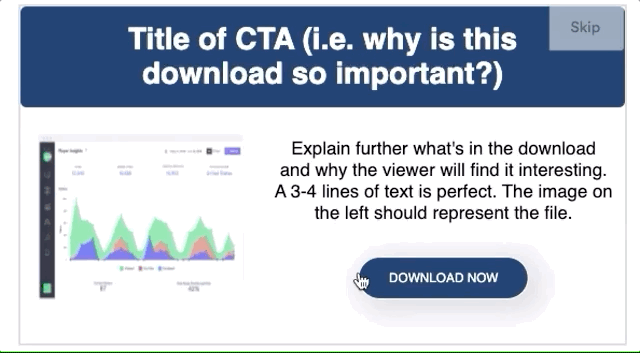 Download style CTA