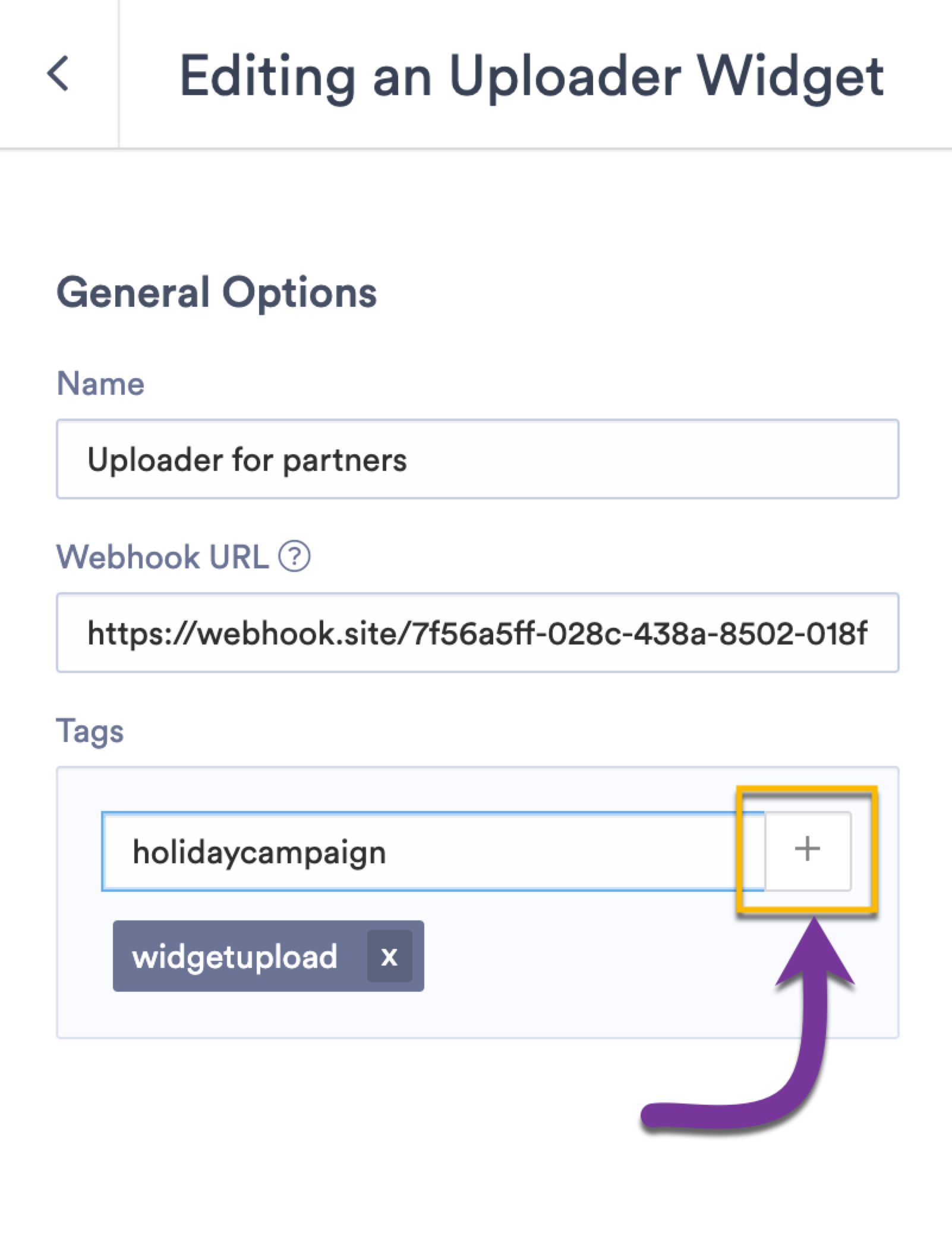 Indicating tags that you want to automatically apply to uploaded videos